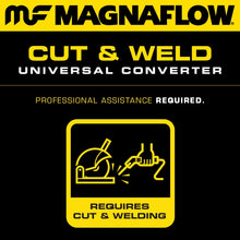 Load image into Gallery viewer, MagnaFlow Universal Catalytic Converter 2.50 Mid O2 CA