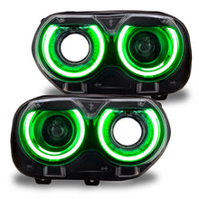 Load image into Gallery viewer, Oracle 15-21 Dodge Challenger RGB+W Headlight DRL Kit - ColorSHIFT w/ Simple Controller