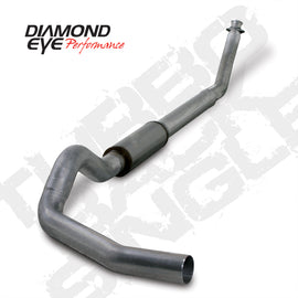 Diamond Eye KIT 5in Turbo Back SGL SS: 94-02 DODGE CUMMINS 5.9L