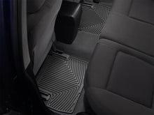 Load image into Gallery viewer, WeatherTech 11+ BMW X3 Rear Rubber Mats - Black