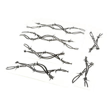 Load image into Gallery viewer, Rugged Ridge Side Decals Pair Barbed Wire 07-18 Jeep Wrangler