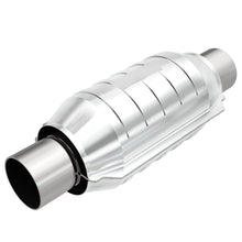 Load image into Gallery viewer, MagnaFlow Universal Catalytic Converter 3inch MET. Mirror Finish