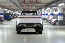 Load image into Gallery viewer, Rally Armor 2022 Rivian R1T Black UR Mud Flap w/ White Logo