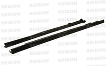 Load image into Gallery viewer, Seibon 96-00 Honda Civic 2DR/HB TR Style Carbon Fiber Side Skirts
