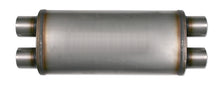 Load image into Gallery viewer, Diamond Eye Muffler 3-1/2in DL IN/DL OUT 22in BODY 28in OVERALL OVAL