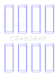 King 07-09 Mazdaspeed 3 L3-VDT MZR DISI (t) Duratec High Performance Rod Bearing Set - Size STD