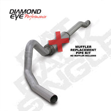 Load image into Gallery viewer, Diamond Eye KIT 4in Catback MFLR RPLCMENT PIPE Single AL: 03-06 FORD 6.0L EXCURSION