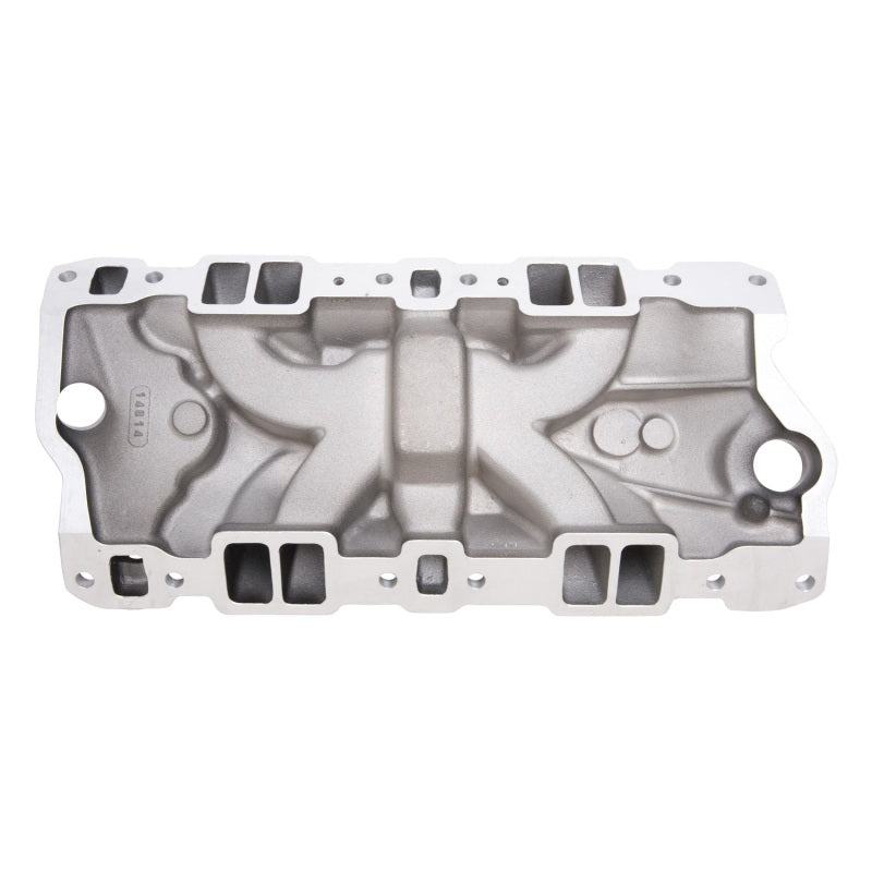 Edelbrock Intake Manifold Perf Eps SBC w/ Oil Fill Tube and Breather Black