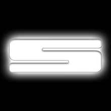 Load image into Gallery viewer, ORACLE Lighting Universal Illuminated LED Letter Badges - Matte Wht Surface Finish - S