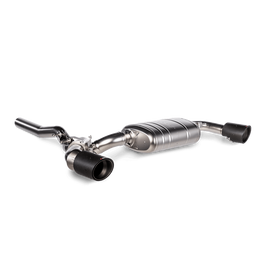 Akrapovic 2020+ BMW M135i / 2020 X2 M35i / Mini Clubman All4 Slip-On Line (Titanium) w/Carbon Tips
