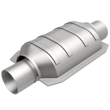 Load image into Gallery viewer, MagnaFlow Universal Catalytic Converter 2.25inch OBDII Front