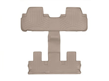 Load image into Gallery viewer, WeatherTech 2014+ Toyota Highlander Rear FloorLiner (2nd Row Buckets) - Tan