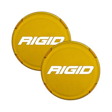 Load image into Gallery viewer, Rigid Industries 360-Series 4in Light Covers - Yellow (Pair)