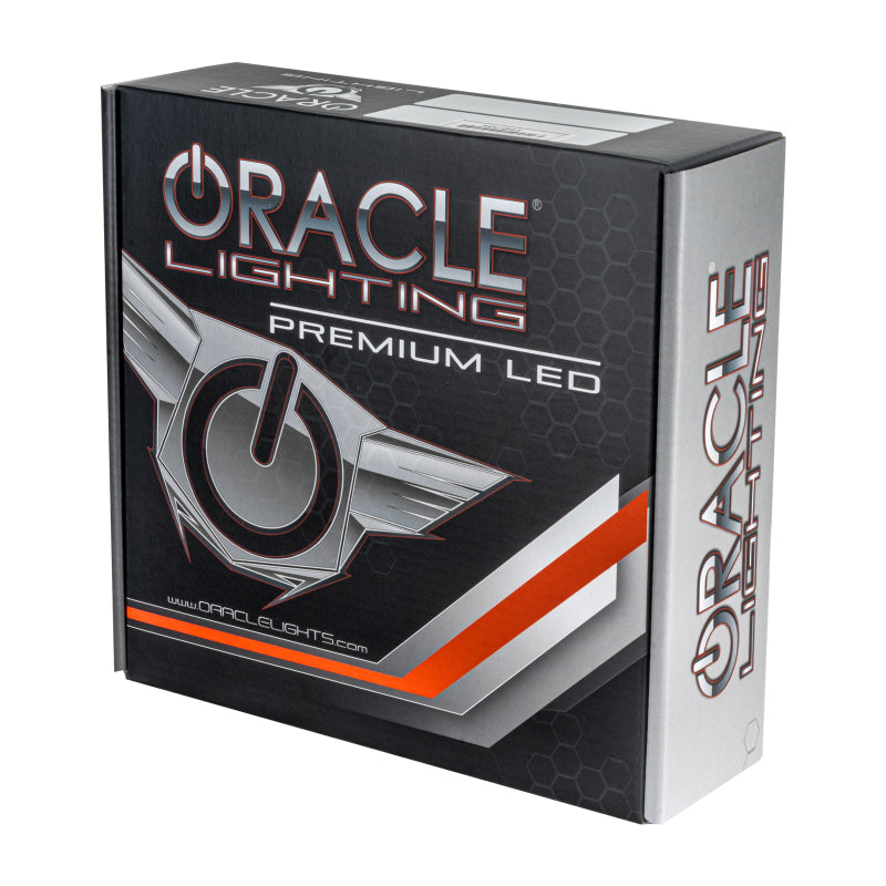 Oracle Ultima GTR LED Waterproof Tail Light Halo Kit - 6 Rings - Red SEE WARRANTY