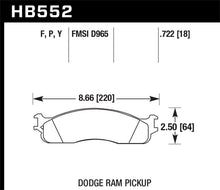 Load image into Gallery viewer, Hawk Super Duty Street Front Brake Pads