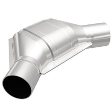 Load image into Gallery viewer, MagnaFlow Universal Catalytic Converter 2.50inch Angled In/Out FED