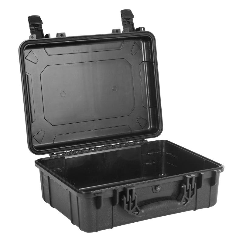 Go Rhino XVenture Gear Hard Case - Large 20in. / Lockable / IP67 / Automatic Air Valve - Tex. Black