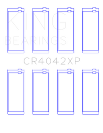 King Engine Bearings BMW M40/M42/M43/M44 1.6L 1.8L 1.9L Performance Rod Bearing Set - Size STD