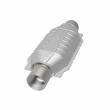 Load image into Gallery viewer, MagnaFlow Universal Catalytic Converter 2.25in Inlet/Outlet Center/Center Oval