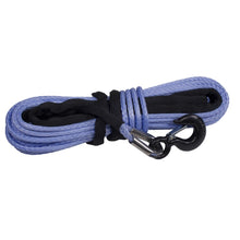 Load image into Gallery viewer, Rugged Ridge Synthetic Winch Line Blue 11/32in X 100 feet