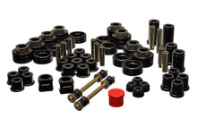 Load image into Gallery viewer, Energy Suspension 88-98 Chevy/GMC 4WD  Black Hyper-flex Master Bushing Set