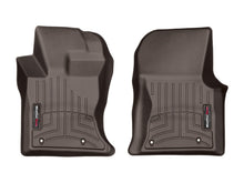 Load image into Gallery viewer, WeatherTech 2017+ Jaguar F-Pace Front FloorLiner - Cocoa