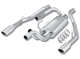 Borla 09-13 Dodge RAM 1500 5.7L CC/SB w/Fact Sngl Exhaust C/B 3x2.5in Single Round Rolled Split Rear