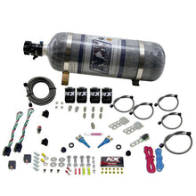 Load image into Gallery viewer, Nitrous Express Ford EFI Dual Stage Nitrous Kit (50-150HP x 2) w/Composite Bottle