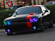 Load image into Gallery viewer, Oracle Dodge Challenger 08-14 LED Waterproof Halo Kit - ColorSHIFT w/o Controller NO RETURNS