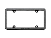 Load image into Gallery viewer, WeatherTech BumpFrame Black Satin Textured Finish License Plate Frame