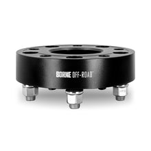 Load image into Gallery viewer, Mishimoto Borne Off-Road Wheel Spacers - 5x127 - 71.6 - 30mm - M14 - Black