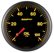 Load image into Gallery viewer, Autometer Elite 52mm Oil Pressure Peak and Warn Gauge w/ Electronic Control