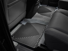 Load image into Gallery viewer, WeatherTech 07+ Toyota Tundra Rear Rubber Mats - Black