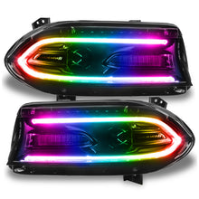 Load image into Gallery viewer, Oracle 15-21 Dodge Charger RGB+W DRL Headlight DRL  Kit - ColorSHIFT w/ BC1 Controller