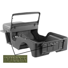 Load image into Gallery viewer, Omix Body Tub Kit with Willys Script 53-68 Willys CJ3B