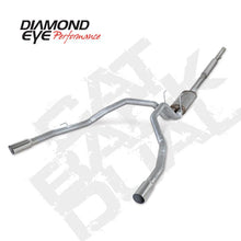 Load image into Gallery viewer, Diamond Eye KIT 3in Catback DUAL AL: DODGE 1500 2009-12 HEMI