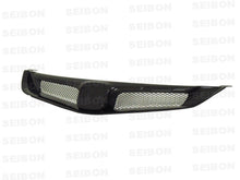Load image into Gallery viewer, Seibon 06-10 Honda Civic 4Dr JDM / Acura CSX MG-Style Carbon Fiber Grill