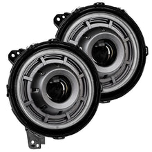 Load image into Gallery viewer, Oracle Jeep Wrangler JL Oculus Bi-LED Projector Headlights- Graphite Metallic - 5500K