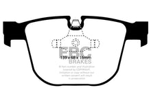 Load image into Gallery viewer, EBC 11-12 BMW 1M Coupe 3.0 Twin Turbo Greenstuff Rear Brake Pads