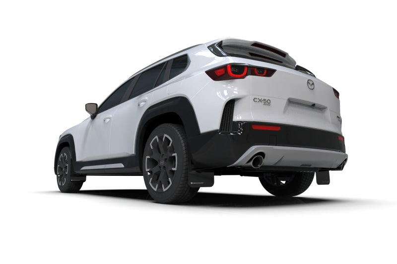 Rally Armor 23-26 Mazda CX-50 (Will Not Fit CX-5) Black UR Mud Flap W/Red Logo