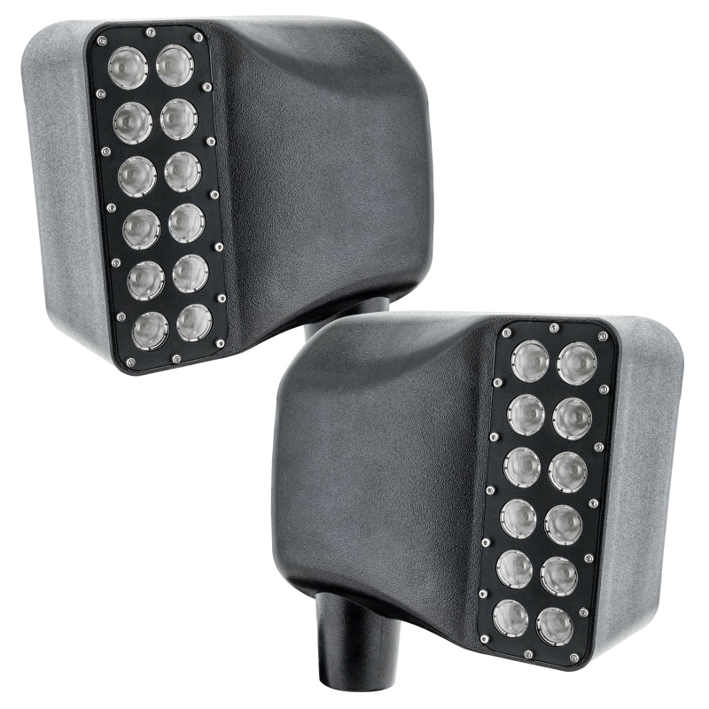 Oracle Jeep Wrangler JK Off-Road Side Mirrors - 6000K
