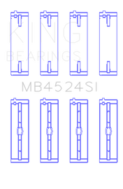 King Bearings Nissan VR38DETT VQ35HR VQ37HR Performance Crankshaft Main Bearings - Size +0.25mm