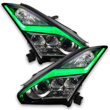 Load image into Gallery viewer, Oracle 15-21 Nissan GT-R Lightning Bolt Headlight DRL RGB+W w/ Simple Controller