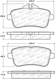 StopTech Street Brake Pads - Front