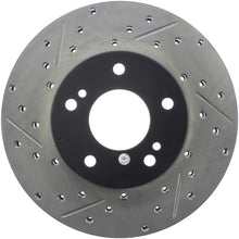 Load image into Gallery viewer, StopTech Power Slot 6/89-96 Nissan 300ZX Slotted &amp; Drilled Right Front Rotor