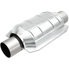 Load image into Gallery viewer, MagnaFlow Universal Catalytic Converter 2.5 inch T2 Front