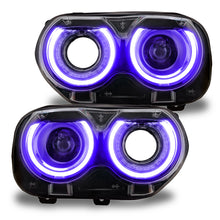 Load image into Gallery viewer, Oracle 15-21 Dodge Challenger RGB+W Headlight DRL Upgrade Kit - ColorSHIFT - BC1