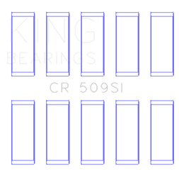 King Engine Bearings Volvo 850/S70/V70 Turbo 1984cc (Size STD) Connecting Rod Bearing Set (Set of 5)