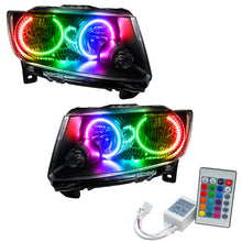 Load image into Gallery viewer, Oracle 11-13 Jeep Grand Cherokee SMD HL (Non-HID) - Chrome - w/ Simple Controller