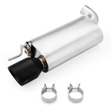 Load image into Gallery viewer, Mishimoto 2015+ Ford Mustang GT Street Axleback Exhaust w/ Black Tips